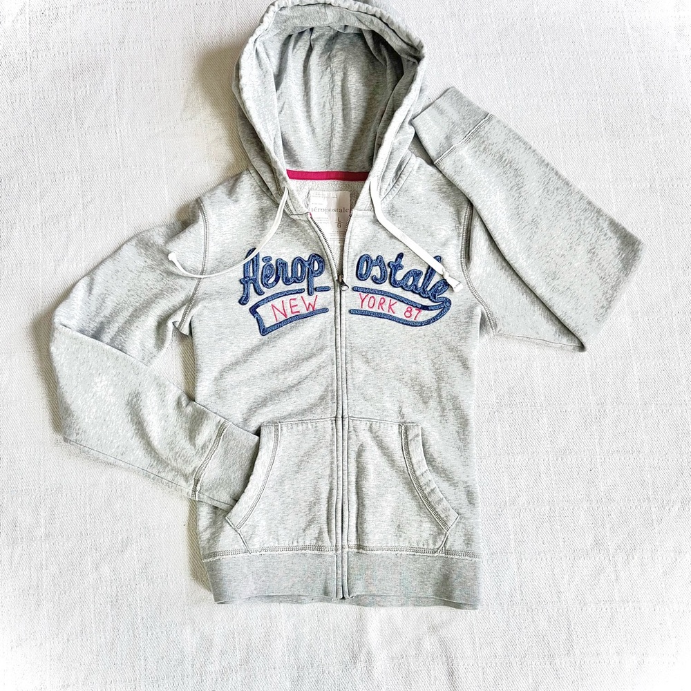 Aeropostale Gray Hoodie